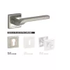 BUSSARE CLASSIC Esta Square Crom Satinat PZ