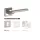 BUSSARE CLASSIC Esta Square Crom Satinat PZ
