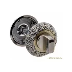   Runde Rosette (Antiquität Vintage) Antiquitäte WC Abdeckung mit geschrubbter Oberfläche