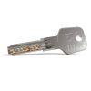 Titan I6 Safety Clutch and Anti-Break Cylinder Lock Inser 10/35 Satin Chrome Surface (5 Keys)