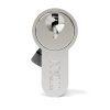 Titan K1 Cylinder Lock Insert 10/30 Satin Chrome Surface (3 Keys)