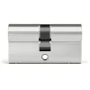 Titan K1 Cylinder lock insert 45/80 Satin Chrome Surface (3 Keys)