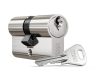 Titan XT Cylinder lock insert 30/30 Chrome Surface (3 Keys)