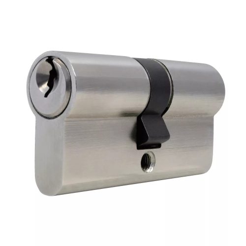 Elzett Cylinder lock insert 30/35 Satin Chrome Surface