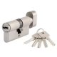 Anbo Tlačidlo Cylinder Lock Vložka 30/35 Satén chróm