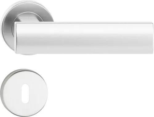 AGATE ajtókilincs kerek rozettás rozsdamentes acél BB