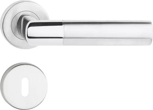 BOLD ajtóajtókilincs kerek rozettás rozsdamentes acél BB