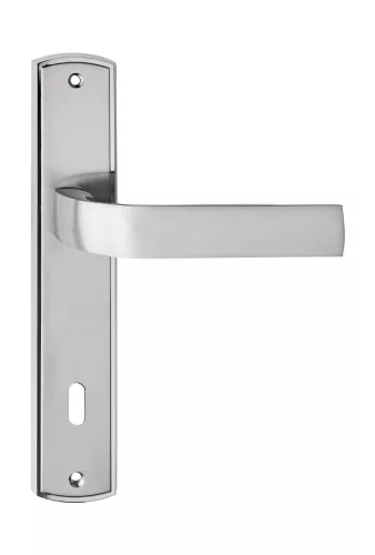 EUROPA pajzsos ajtókilincs nikkel 55 mm BB