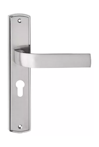 EUROPA pajzsos ajtókilincs nikkel 55 mm PZ