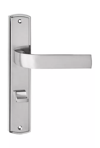 EUROPA pajzsos ajtókilincs nikkel 55 mm WC