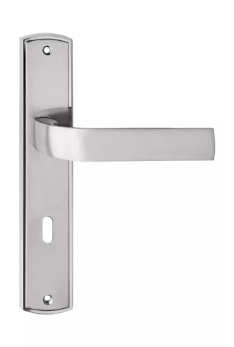 EUROPA pajzsos ajtókilincs nikkel 72 mm BB