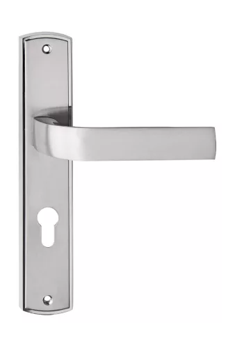 EUROPA pajzsos ajtókilincs nikkel 72 mm PZ