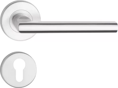 METRO ajtókilincs kerek rozettás rozsdamentes acél PZ