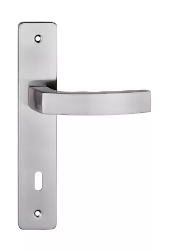 MONDO pajzsos ajtókilincs nikkel 90 mm BB