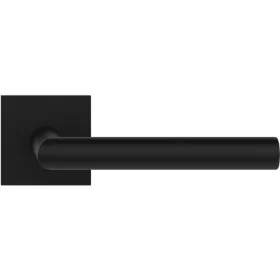   NOVA ajtóajtókilincs szögletes rozettás fekete rozsdamentes acél BB