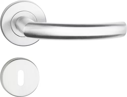 PROXIMA ajtókilincs kerek rozettás rozsdamentes acél BB