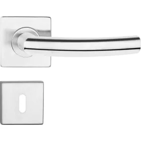   PROXIMA ajtókilincs szögletes rozettás rozsdamentes acél BB