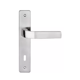 PRIMA pajzsos ajtókilincs nikkel 90 mm BB