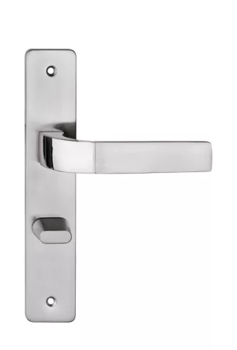 PRIMA pajzsos ajtókilincs nikkel 55 mm WC