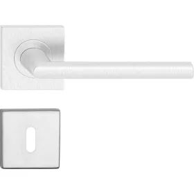   SUPRA ajtóajtókilincs szögletes rozettás rozsdamentes acél BB