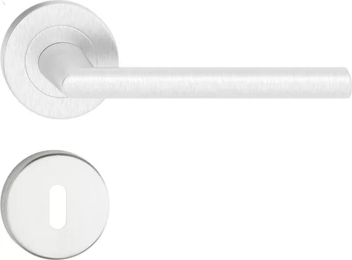 SUPRA ajtóajtókilincs kerek rozettás rozsdamentes acél BB