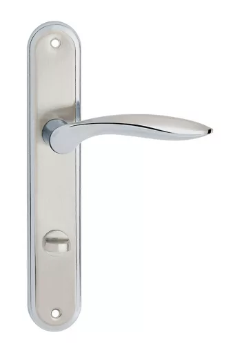 BLANKA pajzsos ajtókilincs szatén króm 55 mm WC