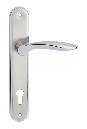 BLANKA pajzsos ajtókilincs szatén króm 88 mm PZ