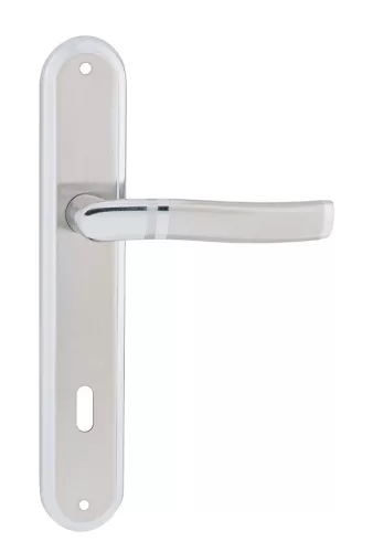 PLEJADA pajzsos ajtókilincs szatén króm 90 mm BB