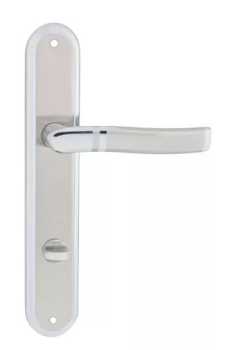 PLEJADA pajzsos ajtókilincs szatén króm 55 mm WC