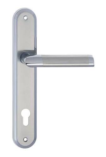 DARO pajzsos ajtókilincs szatén króm 90 mm PZ