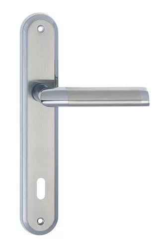 DARO pajzsos ajtókilincs szatén króm 85 mm BB