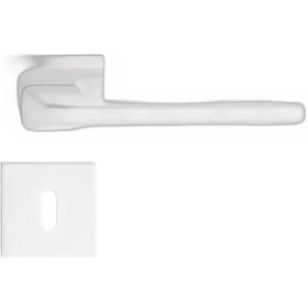   DIVA/DISCO nyél szögletes K rozettás - FIT rozettás 6mm szálcsiszolt nikkel BB