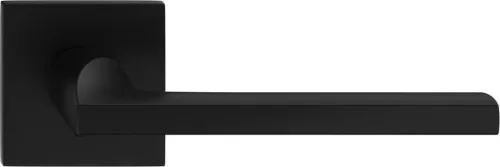 ELSA/VENA ajtókilincs négyzet alakú K-rozettás - FIT rozettás 6mm fekete BB