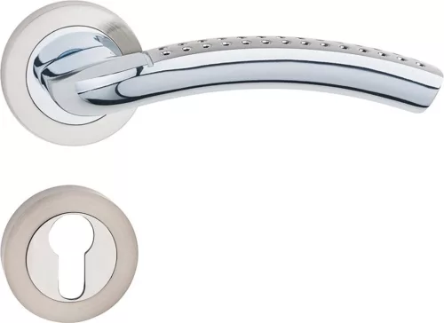 EVA ajtóajtókilincs kerek rozettás nikkel PZ