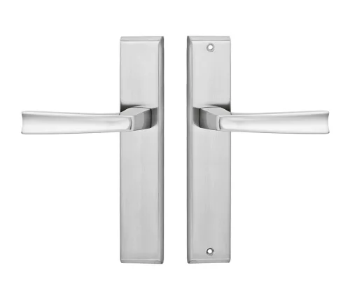 MAJA pajzsos ajtókilincs, balos, nikkel, LN