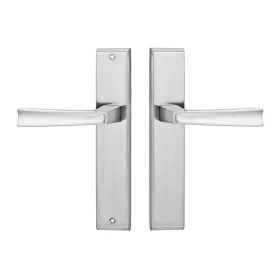 MAJA pajzsos ajtókilincs, jobbos, nikkel, LN