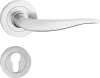 MONICA ajtókilincs kerek rozettás szálcsiszolt nikkel PZ