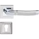 PLEJADA ajtóajtókilincs szögletes rozettás szatén króm PZ