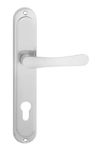 SYDNEY pajzsos ajtókilincs szálcsiszolt nikkel 90 mm PZ