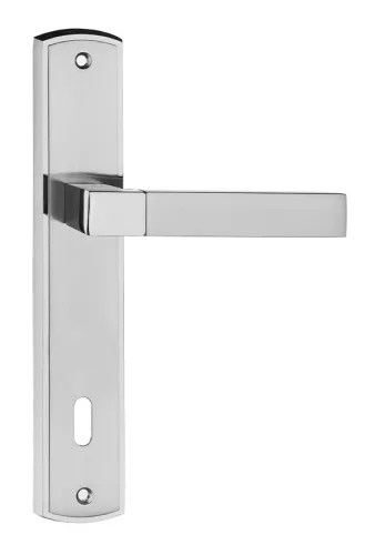 BETA pajzsos ajtókilincs nikkel 90 mm BB