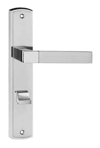 BETA pajzsos ajtókilincs nikkel 90 mm WC