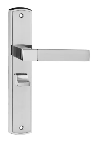 BETA pajzsos ajtókilincs nikkel 55 mm WC