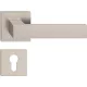 CUBE ajtóajtókilincs szögletes rozettás matt nikkel PZ