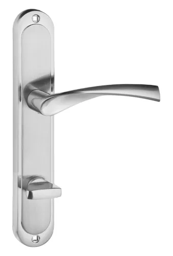 DIANA pajzsos ajtókilincs szálcsiszolt nikkel 90 mm WC