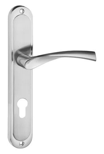 DIANA pajzsos ajtókilincs szálcsiszolt nikkel 72 mm PZ