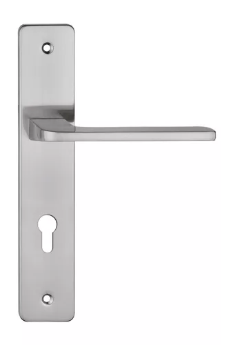 GAMA pajzsos ajtókilincs szálcsiszolt nikkel 72 mm PZ