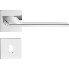   HARMONY ajtóajtókilincs szögletes rozettás Q SLIM fényes króm - CORONA PREMIUM BB