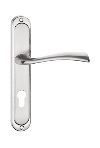 LIBRA pajzsos ajtókilincs szálcsiszolt nikkel 55 mm PZ