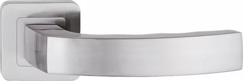 MONDO ajtókilincs kerek rozettás nikkel Csak kilincs felső rozettán