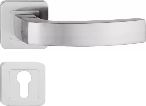 MONDO ajtókilincs kerek rozettás nikkel PZ